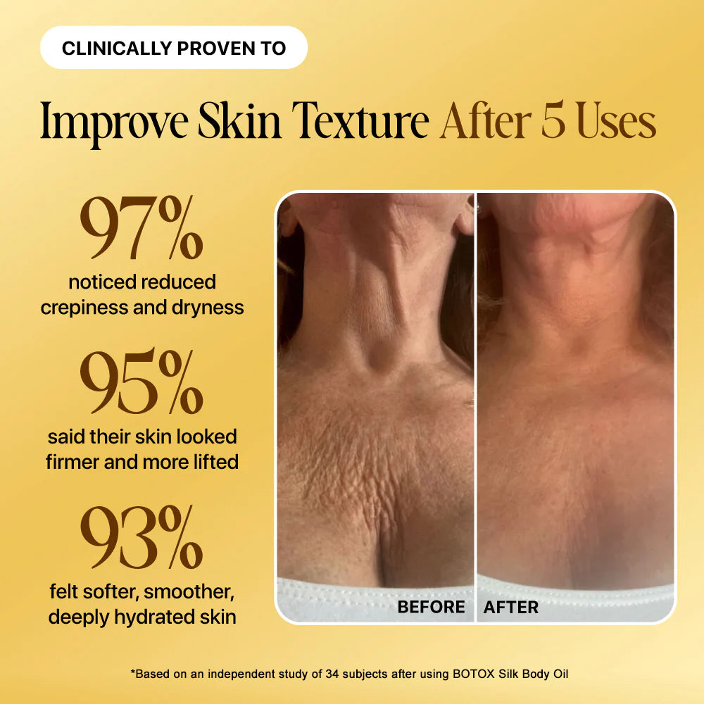 🎄𝑶𝒇𝒇𝒊𝒄𝒊𝒂𝒍 𝑺𝒕𝒐𝒓𝒆  | Hiskin® Botox Silk Body Oil Rediscover confidence with firmer, smoother, radiant skin