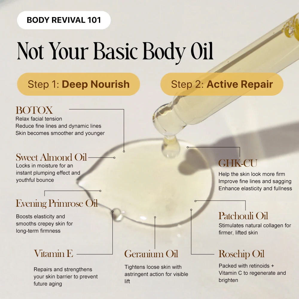 🎄𝑶𝒇𝒇𝒊𝒄𝒊𝒂𝒍 𝑺𝒕𝒐𝒓𝒆  | Hiskin® Botox Silk Body Oil Rediscover confidence with firmer, smoother, radiant skin