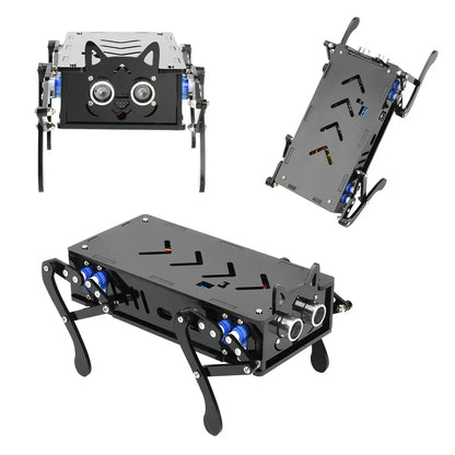 Four-Legged Robot Dog Bionic Intelligent Programming Development Robot Remote Control Robot Dog Electronic Pet Diy Kit